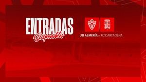 Entradas a la venta para el duelo contra el Cartagena