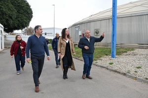 3.000 hectáreas tendrá agua garantiza con el grupo electrógeno en la EDAR de El Bobar