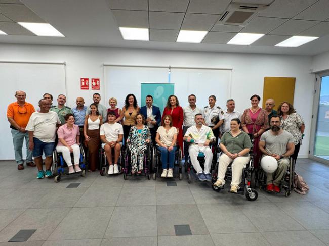 Almería visibiliza la lesión medular con un acto celebrado en el Espacio Alma