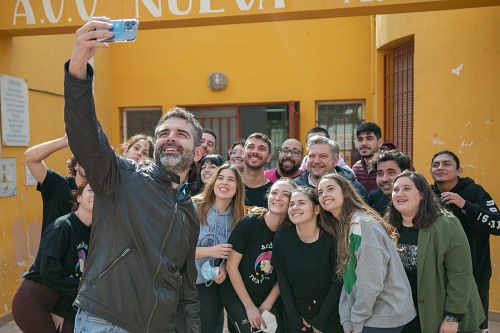 El alcalde asiste al ensayo general de ‘Aedea Teatro’ que estrena obra el 28 de febrero