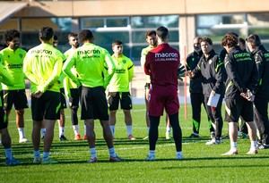 Almería regresa al trabajo con la vista en el Granada