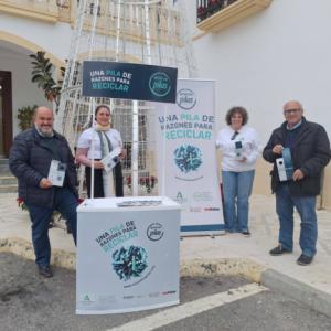 Reciclar pilas en Dalías es así de fácil