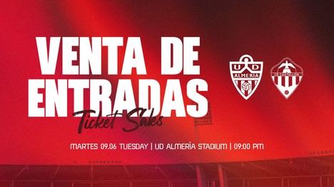 Entradas a la venta para el Almería-Castellón