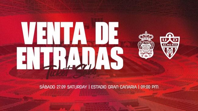 Entradas a 20 euros para Las Palmas