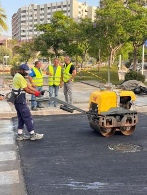 Finalizan los trabajos para la renovación del colector de saneamiento de la Avenida Cabo de Gata
