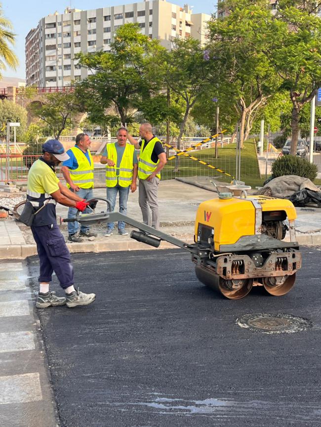 Finalizan los trabajos para la renovación del colector de saneamiento de la Avenida Cabo de Gata