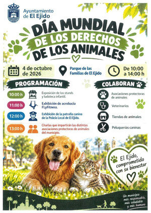 El Ejido celebra el Día Mundial de los Derechos de los Animales