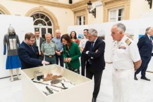 El legado del invicto Almirante Álvaro de Bazán desembarca en Almería