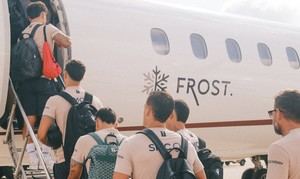 Almería regresa tras entrenar en Tenerife