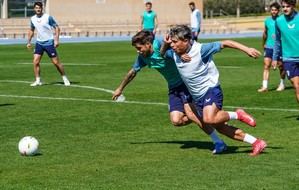 Almería se prepara para el duelo ante el Levante
