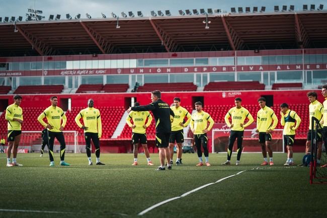 Almería se prepara para Andorra con optimismo