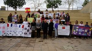 Pleno Infantil en Vícar a favor de los derechos de las mujeres
