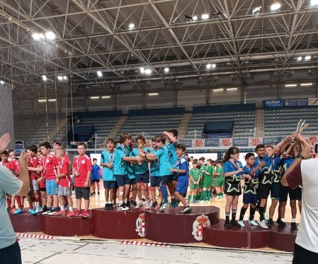 Clausura de los Juegos Municipales de Fútbol Sala en Almería