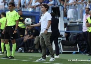Rubi pide cautela tras el empate en Málaga