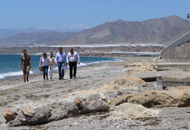 Costas Propone Retranquear Una Parte Del Paseo Mar timo De Balerma
