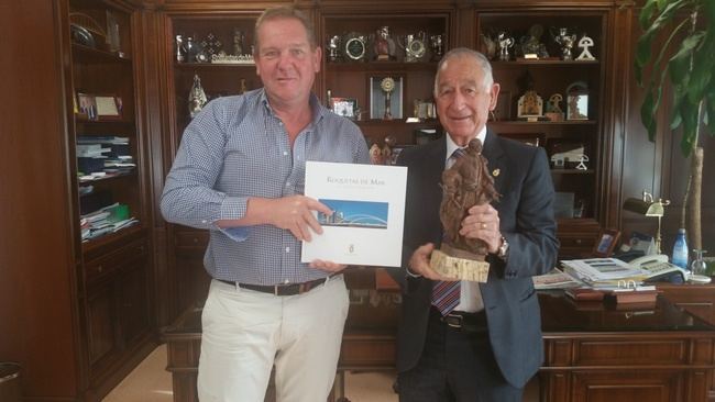 El alcalde de Roquetas recibe al de Santa Elena