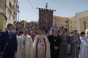 Adra vive un multitudinario Encuentro como broche de oro a su Semana Santa