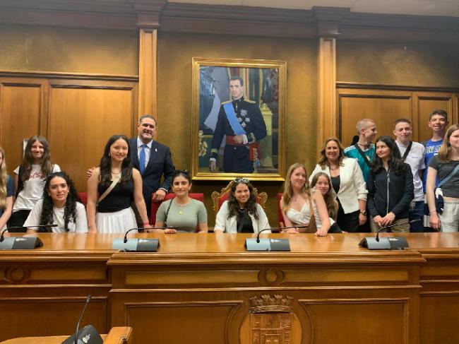 Estudiantes europeos visitan Almería con programa ERASMUS+