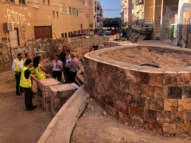 Las obras de la calle Guadarrama cumplen plazos y encaran su recta final