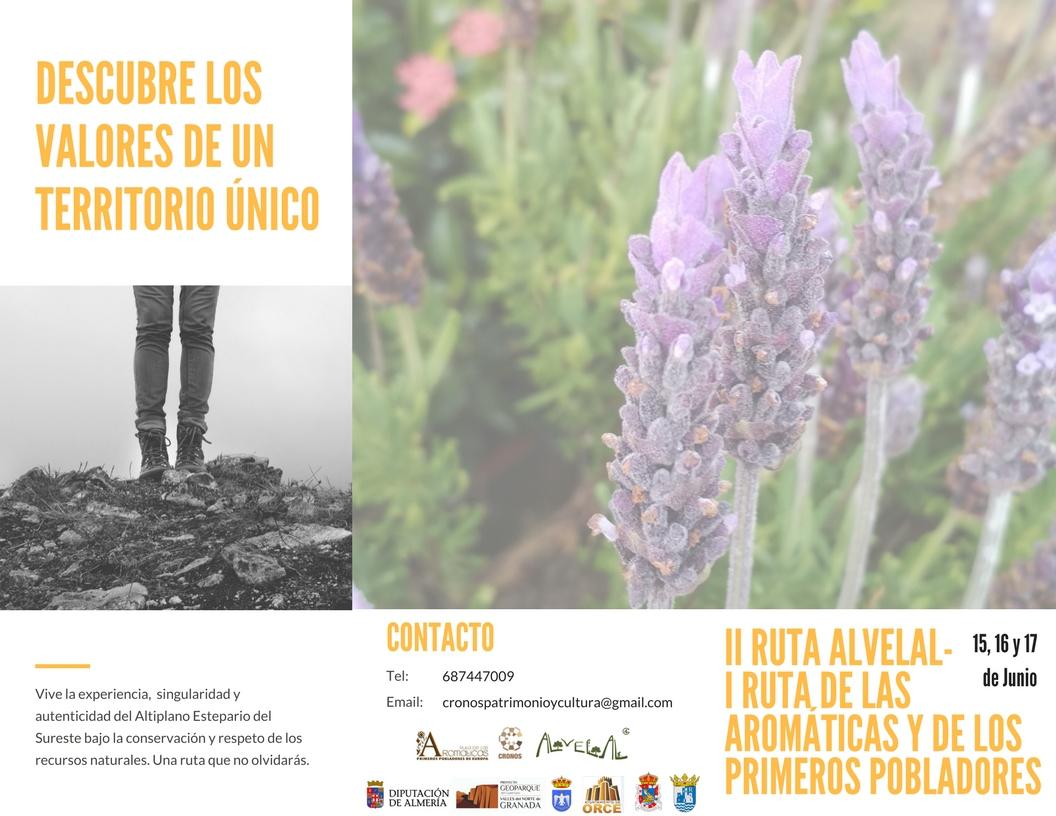 Llega la II Ruta AlVelAl –I Ruta de las Aromáticas y De los Primeros Pobladores