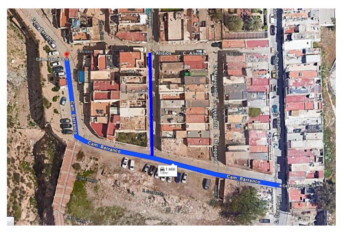 Restricciones de tráfico en Camino Barranco