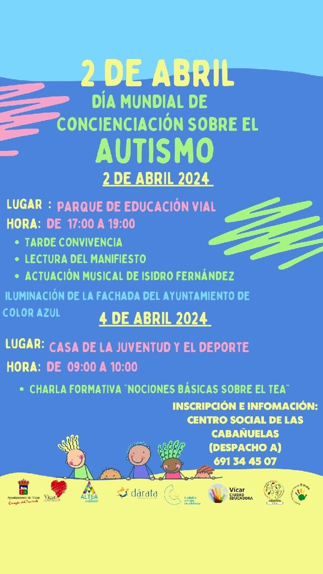 Vícar Se Vuelca En El Día Del Autismo