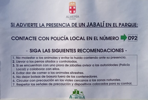 Reapertura del Parque Andarax