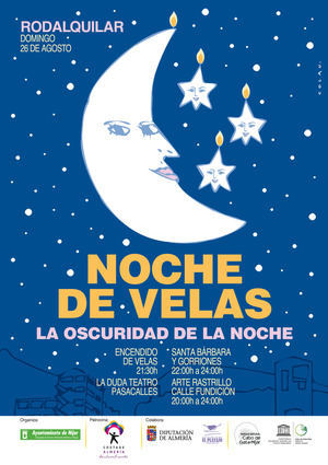 La oscuridad de la noche tema central este año de “La Noche de las Velas”