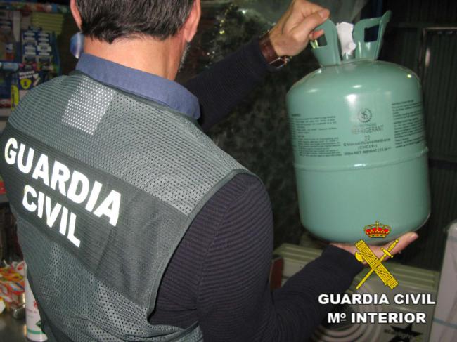 Detenido por contrabando de un gas perjudicial para el ozono
