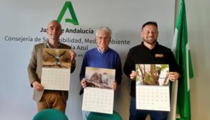 Las aves de Los Filabres en el Calendario del Grupo Ecologista Mediterráneo
 
