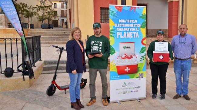 ‘Dona Vida al Planeta’ de RAEE Andalucía hace una parada en Berja