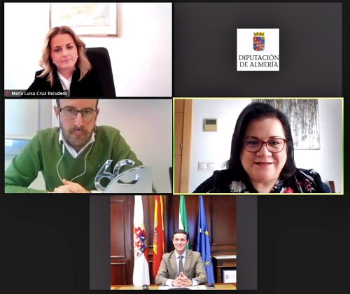 Diputación y Covirán estudian colaborar para fijar la población en el interior