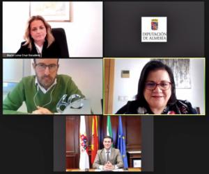 Diputación y Covirán estudian colaborar para fijar la población en el interior
