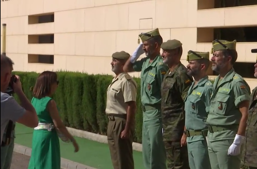 La ministra de Defensa niega en Almería negociaciones con Venezuela sobre Edmundo González