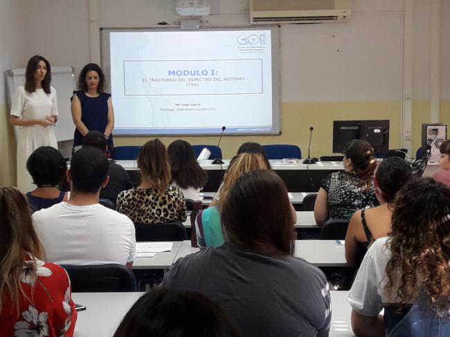Diputación mejora la formación en atención a las personas con trastorno del espectro del autismo