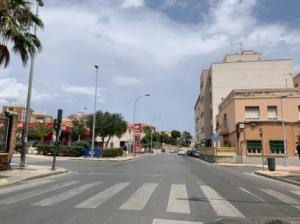 Cortes de tráfico en Almería por obras de conexión de depósitos de agua