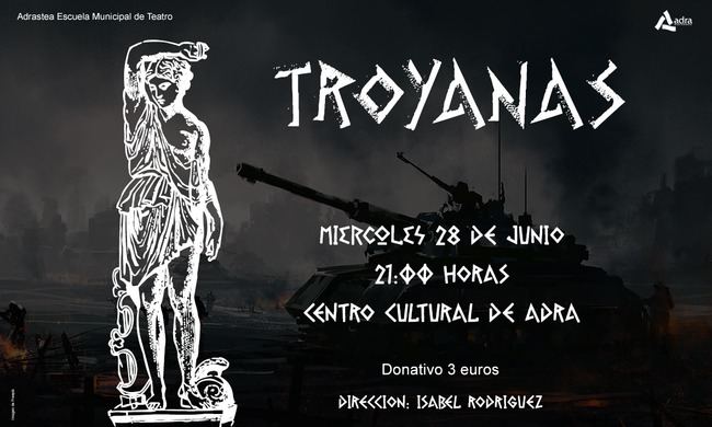 Las mujeres de Troya protagonizan la nueva obra teatral de Adrastea