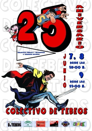 Colectivo de Tebeos cumple 25 años promocionando el comic en Almería