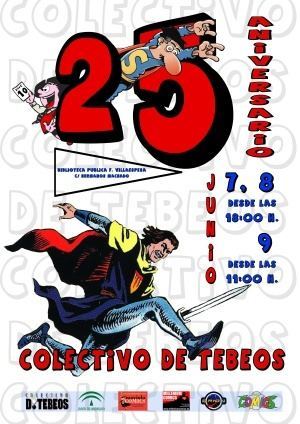 Colectivo de Tebeos cumple 25 años promocionando el comic en Almería