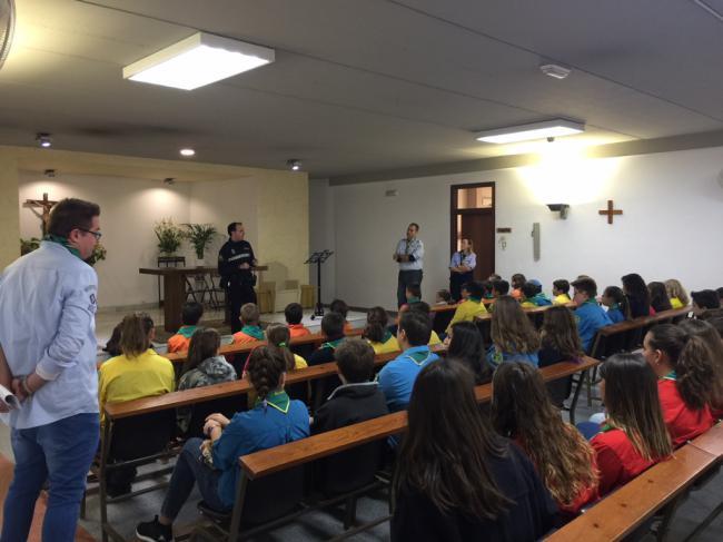 El grupo Scout Valhalla de Almería se suma a Escudos Solidarios contra el cáncer infantil