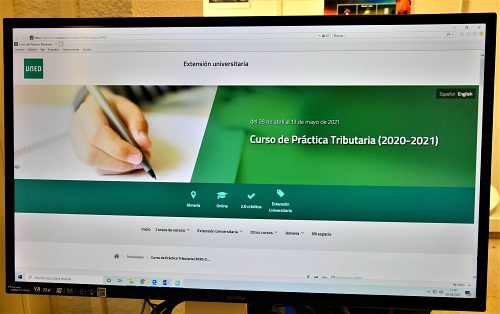 UNED Almería y la Agencia Tributaria organizan un curso virtual de práctica fiscal