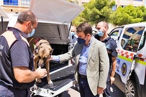 3 vehículos más para el parque móvil de Protección Civil de Diputación