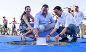 Diputación, Junta y Ayuntamiento dotan a Tíjola de una Ciudad Deportiva