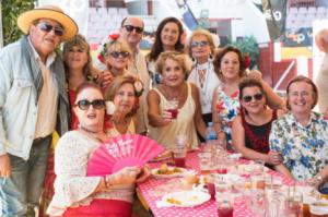 Fiesta Flamenca del Centro de la Mujer de Roquetas previa a las fiestas patronales