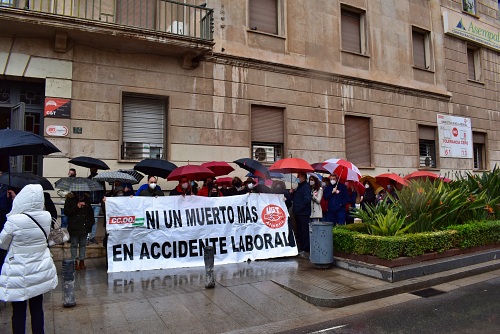 Almería lidera la siniestralidad laboral en Andalucía.
