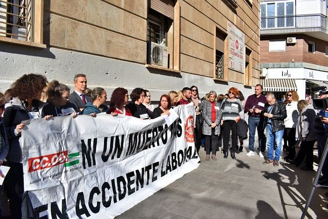 UGT y CCOO Almería están preocupados por la alta siniestralidad.
