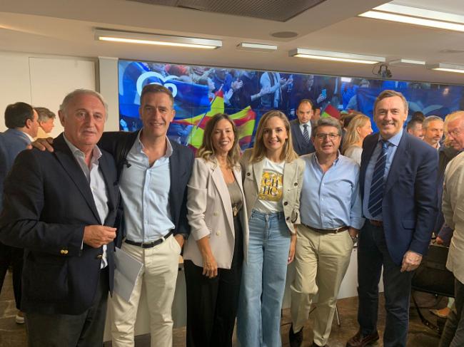 El PP de Almería en la Junta Directiva con Feijóo