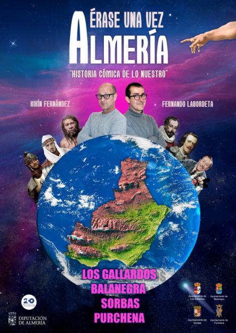 ‘Érase una vez Almería’ llevará el humor más autóctono a cuatro municipios