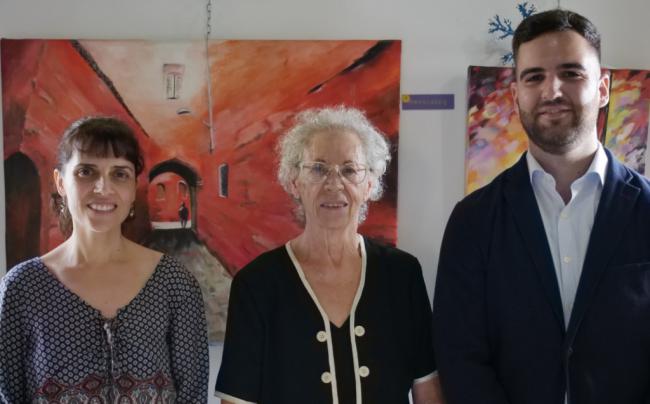 El Faro de Roquetas acoge la exposición “Pintura de una mujer cordobesa” de Antonia Díaz