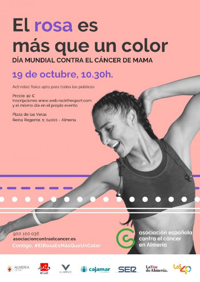 La AECC propone deporte de forma conjunta para prevenir el cáncer de mama